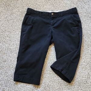 Old Navy Black Perfect Capris